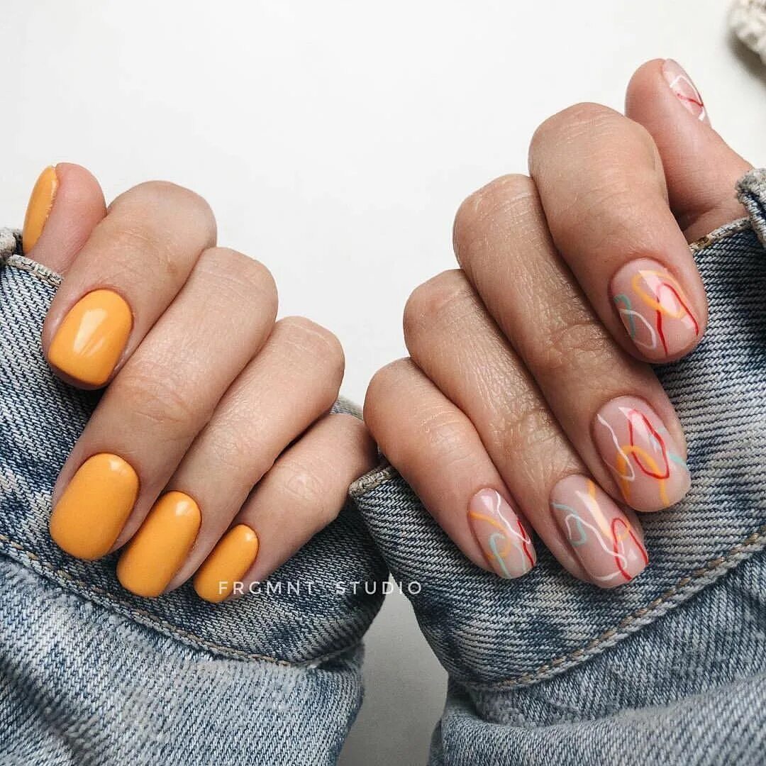 Разный маникюр на короткие ногти 40+ Stunning Short Nail Ideas 2024 - Short Gel Nail Arts - Her Style Code Gel na