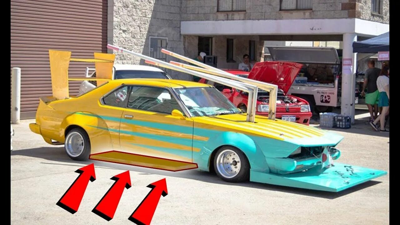 Разрешен ли тюнинг авто DIY Bosozoku SideSkirts Pt.1 - YouTube