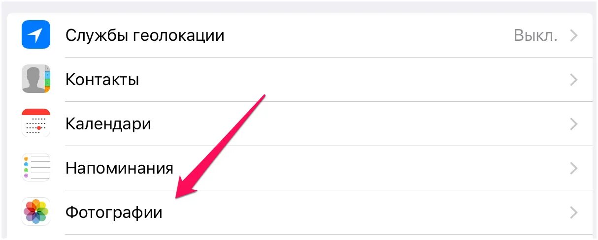 Разрешить доступ к фото на айфоне Как разрешить приложению доступ к "Фото" на iPhone и iPad