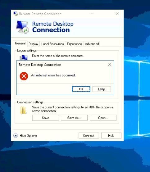 Разрешить подключение по rdp в windows 10 Microsoft RDP session keeps failing on Windows 10 Home Machine - Windows - Spice