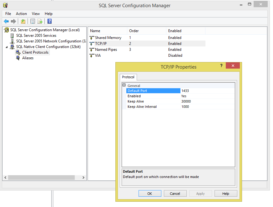 Не удалось открыть соединение с sql server: найдено 76 изображений