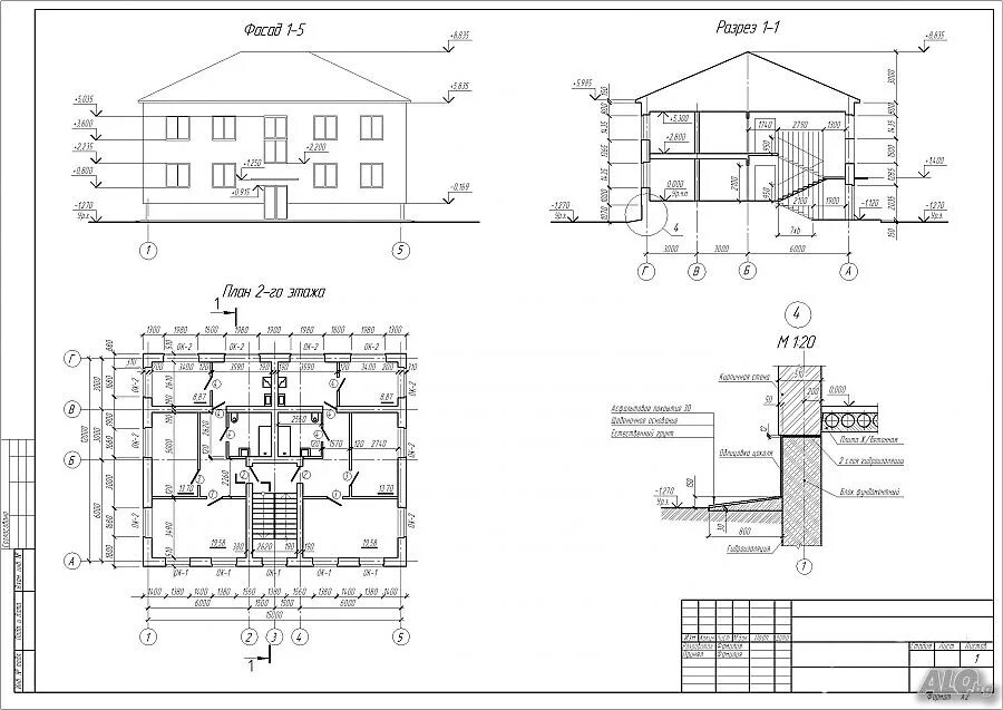 Разрез жилого дома чертеж Чертежи ръчно и на AutoCAD, инженерна графика Проектиране Бургас Изработвам черт