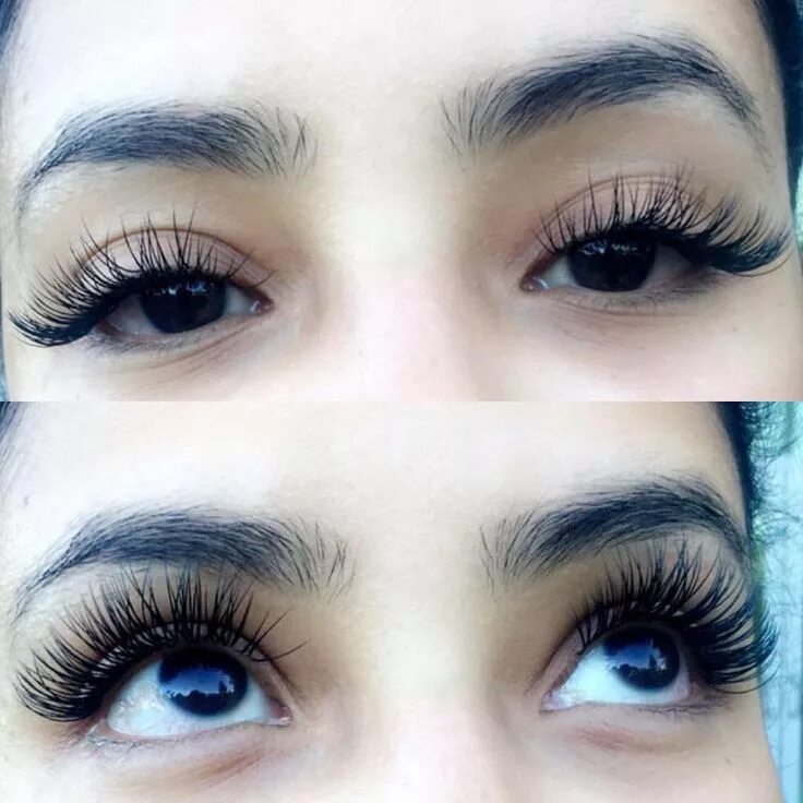 Разреженные ресницы фото See this Instagram photo by @daintylashmiami * 53 likes Eyelash extensions, Lash