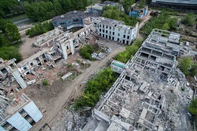 Разрушенный завод фото Алтайский тракторный завод в Рубцовске Фотогалерея АиФ Барнаул