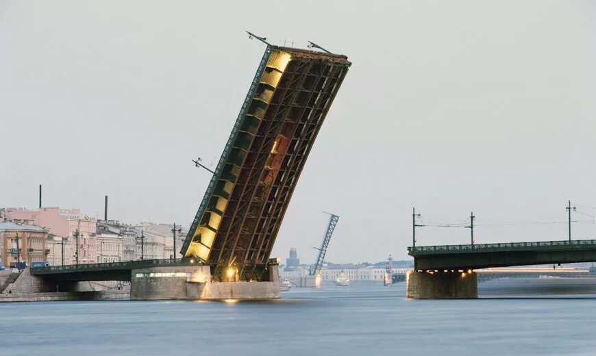 Разведенный литейный мост в санкт петербурге фото Реконструкция Литейного моста через реку Неву в Санкт-Петербурге - Трансмост