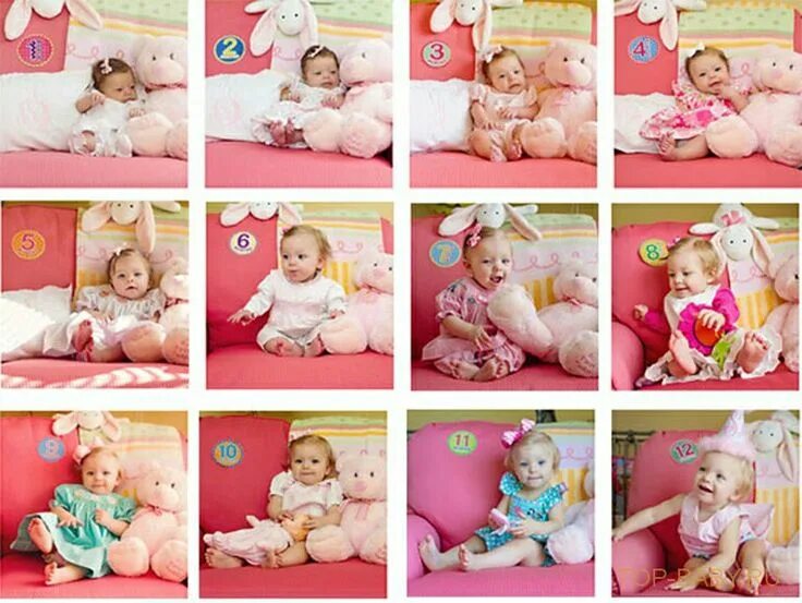 Развитие по месяцам фото Pin by Марія Сайчук on photo Baby face, Kids, Teddy bear