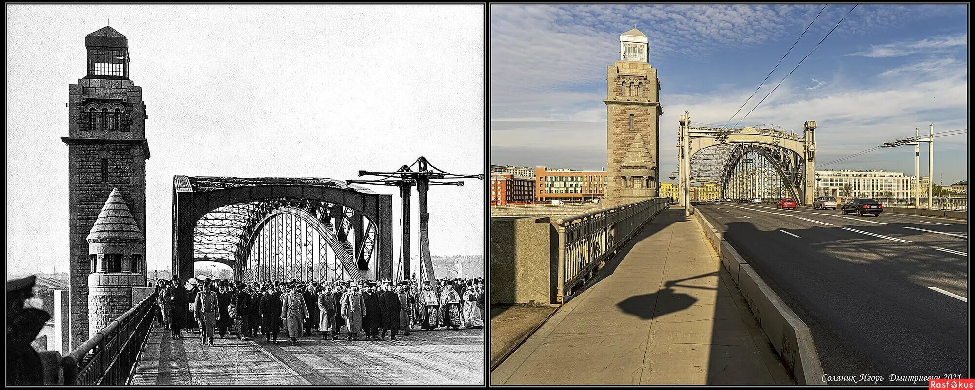 Развод большеохтинского моста фото Фото: Фото панорама. Фотолюбитель игорь дмитриевич соляник. Панорама - Фотосайт 