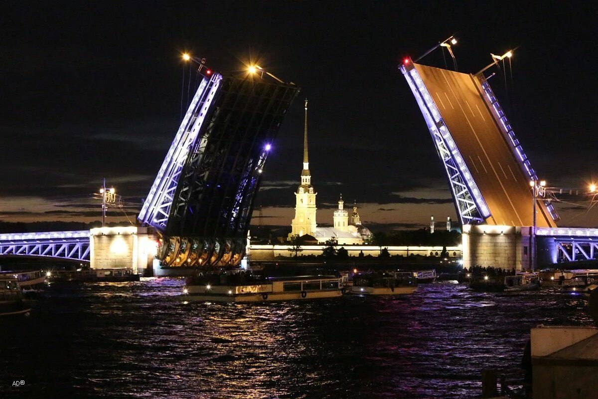 Разводные мосты санкт петербурга фото с названиями Дворцовый мост Санкт Петербург (65 фото) Санкт петербург, Красивые места, Соборы