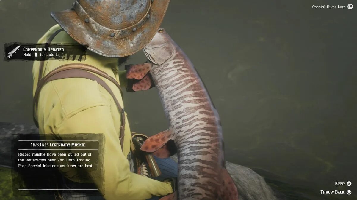 Рдр 2 на что ловить легендарную рыбу Red Dead Redemption 2 Legendary Fish locations GamesRadar+