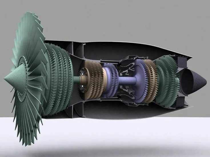 Реактивный двигатель фото Engine Turbofan Diagram Jakarta Motor a jato, Turbina de avião, Piloto de caça