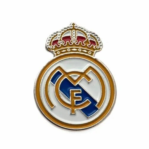 Реал мадрид знак клуба фото Real Madrid Badge - White/Blue/Yellow www.unisportstore.com