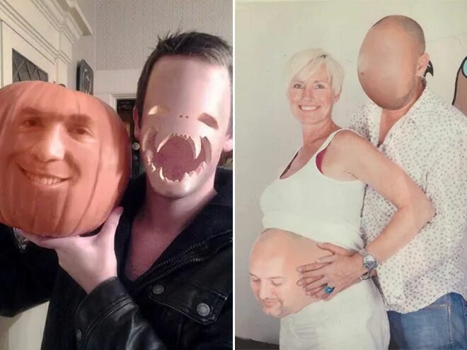 Реалистичная замена лица на фото When Face Swap App Goes Terribly Wrong. Face swaps, Face swap app, Face