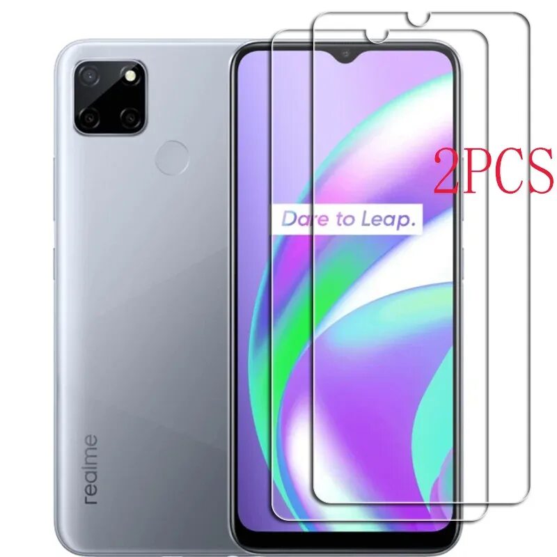 Реалми 12 фото 2PCS FOR OPPO Realme 7i RMX2193 RMX2103 High HD Tempered Glass Protective On Rea