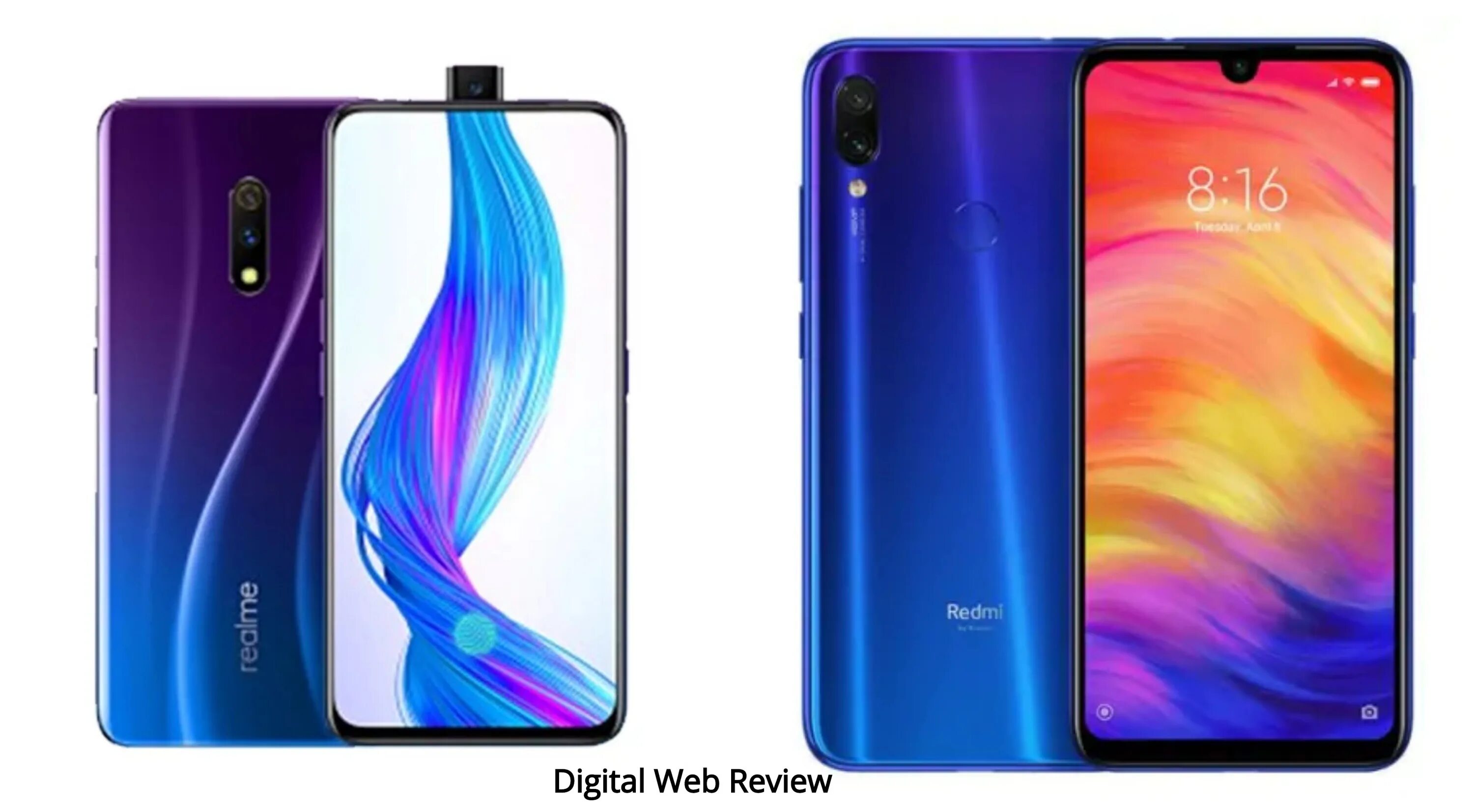 Реалми нот 50 фото Realme X Vs Redmi Note 7 Pro - Digital Web Review