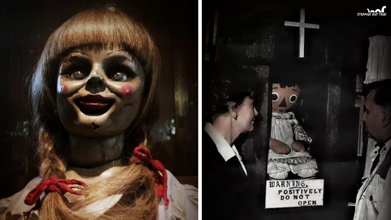 Реальная кукла аннабель фото Real story of Annabelle the doll **Documentary** - YouTube