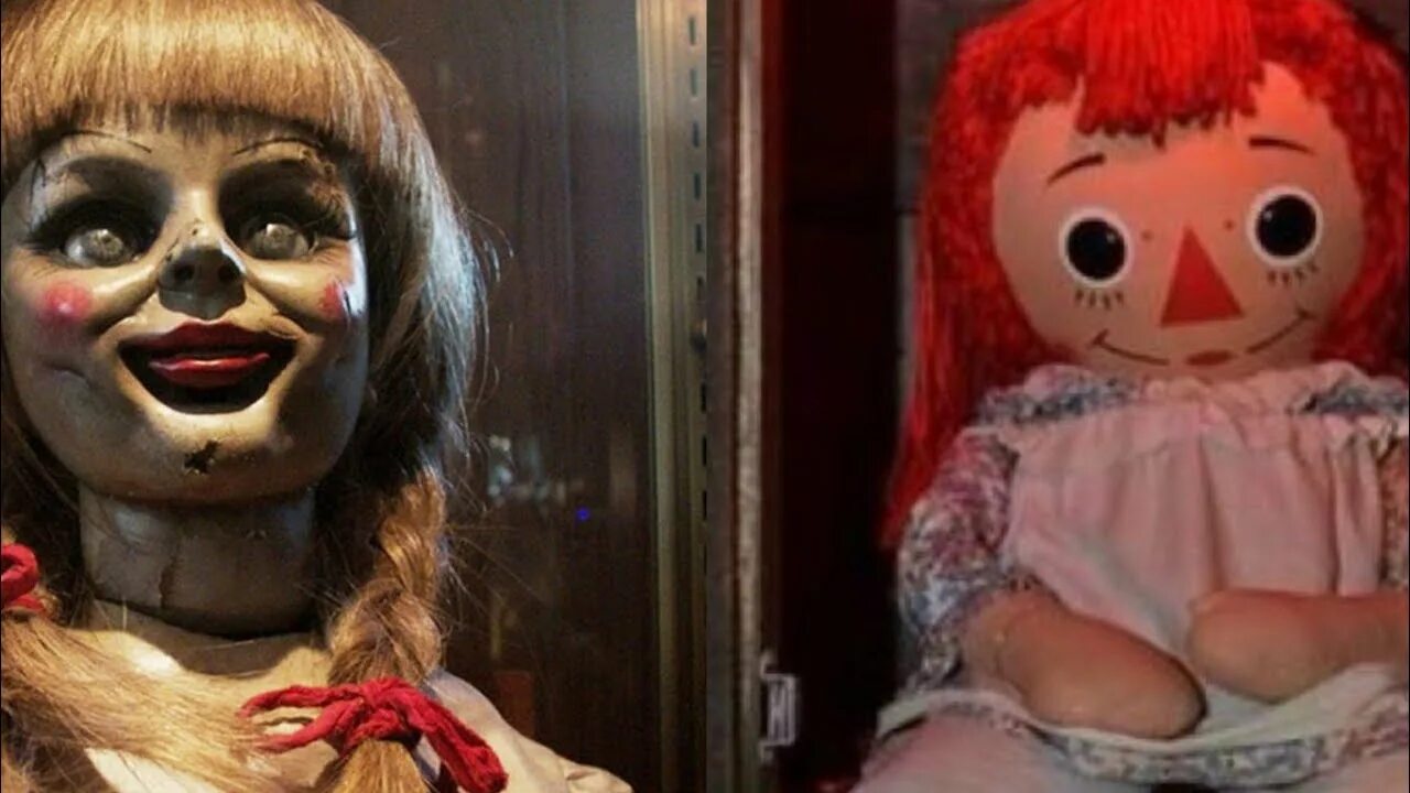 Реальную куклу фото Annabelle Doll True Horror Story Inside Warren's Occult Museum - YouTube