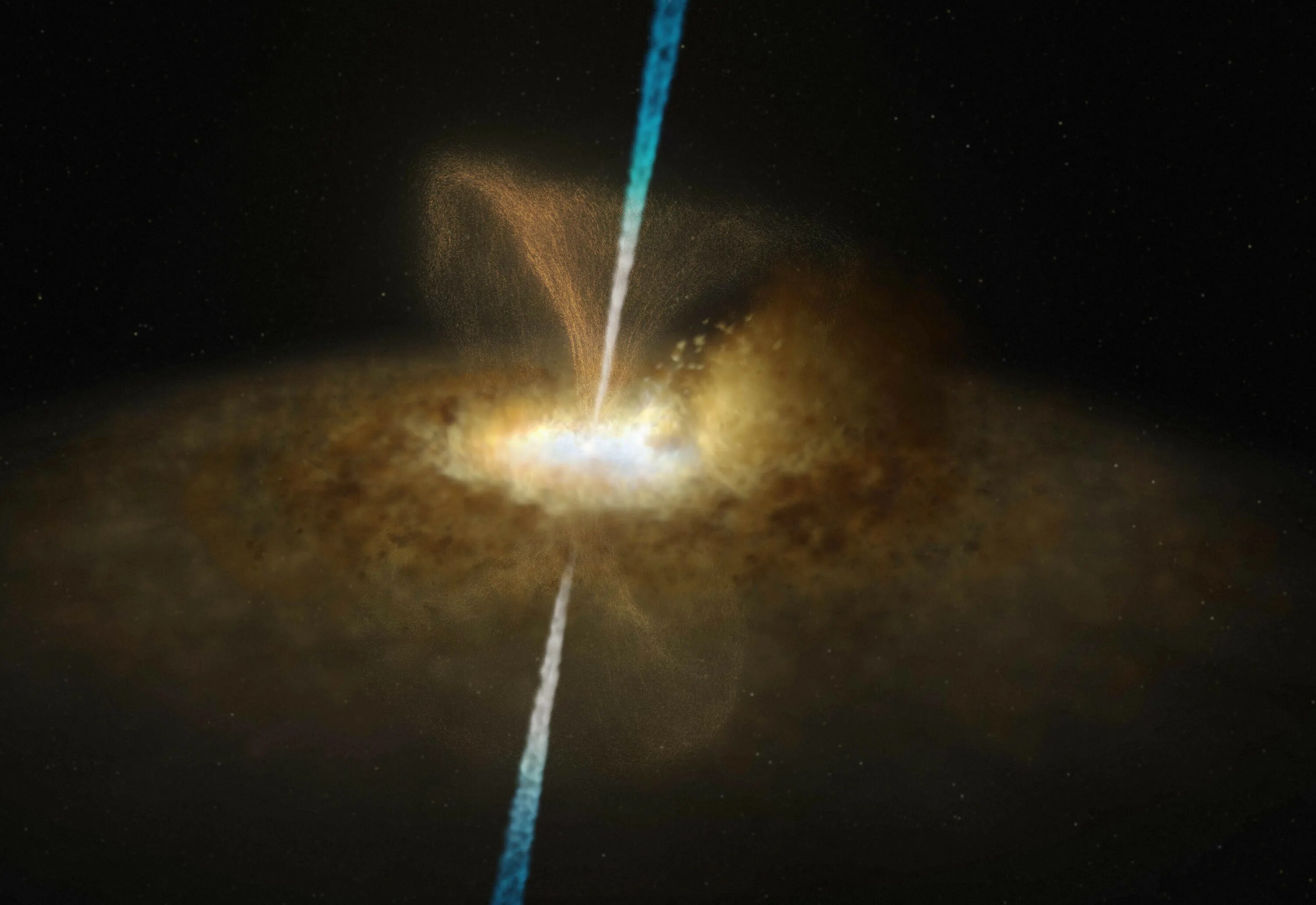 Реальные фото черных дыр Supermassive Black Hole Caught Hiding in a Ring of Cosmic Dust - Bloomberg