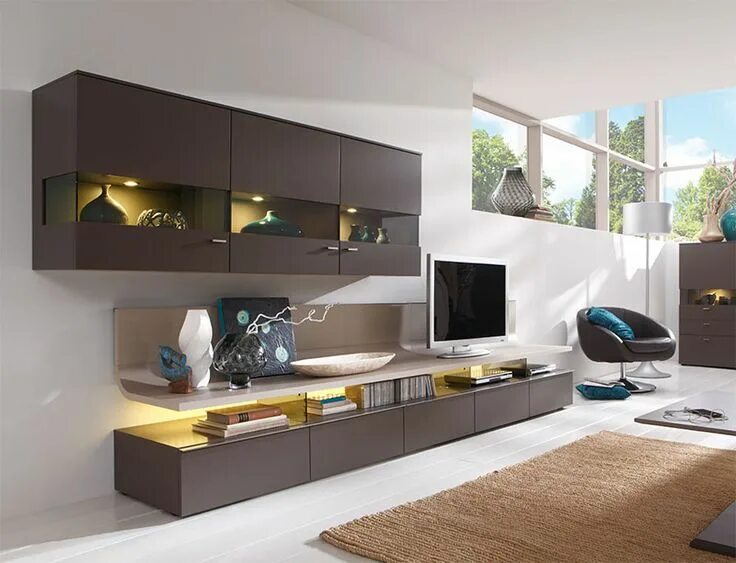 Реальные фото мебели 20 Modern TV Wall Units That Will Impress You - Page 3 of 3 Living room wall uni