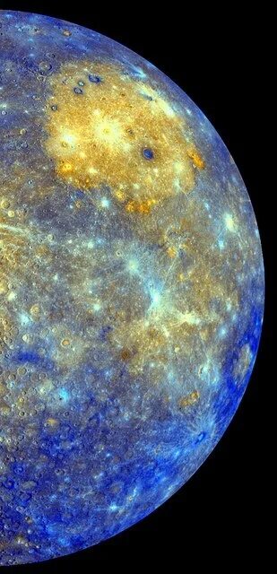 Реальные фото меркурия из космоса NASA's MESSENGER Satellite Captures Spectacular Color Mosaic of Mercury Space an