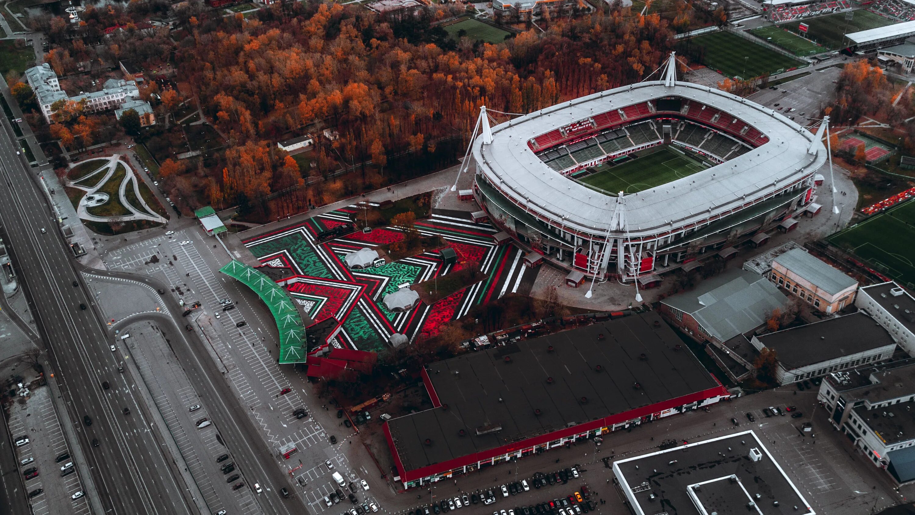 Фото: Реалспорт арена, стадион, Москва, улица Городянка - Яндекс Карты