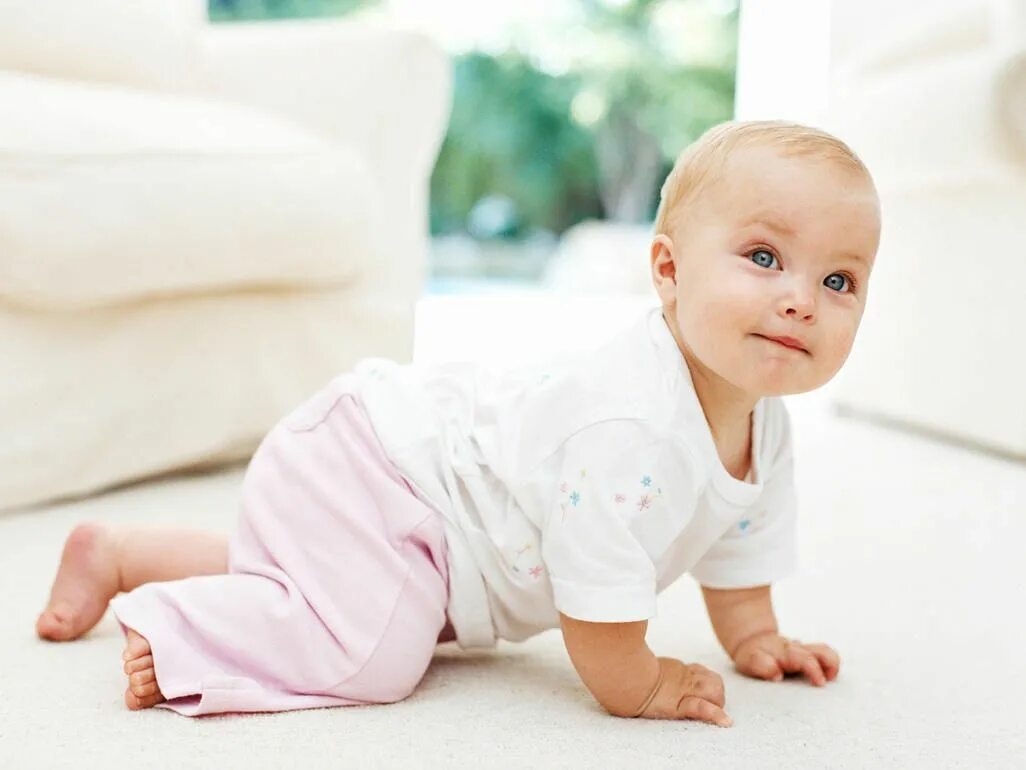 Ребенок 7 месяцев фото Developmental milestones: crawling Baby development, Crawling baby, Baby milesto