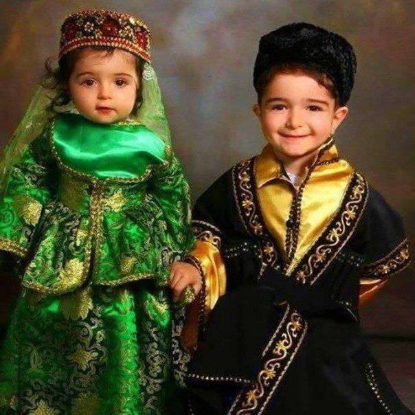 Ребенок национальный фото ♔ ☪ Azerbaijan National dress, Traditional dresses, Beautiful costumes