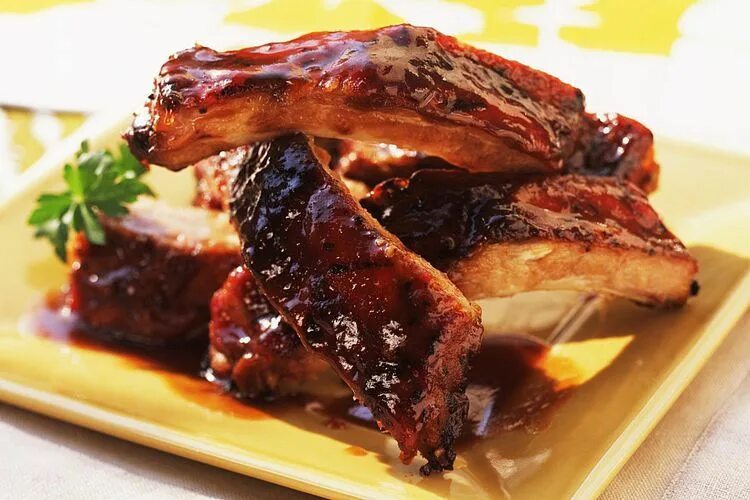 Ребрышки в соусе фото How to Make Kansas City Baby Back Ribs Rib recipes, Pork ribs, Barbecue ribs