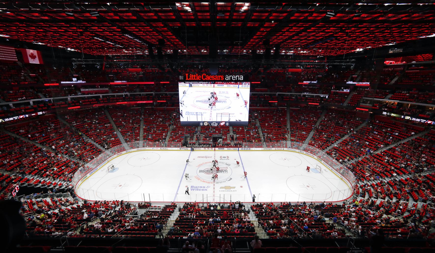 Ред арена фото NHL teams aim to fill arenas, drawing fans away from screens - Washington Times