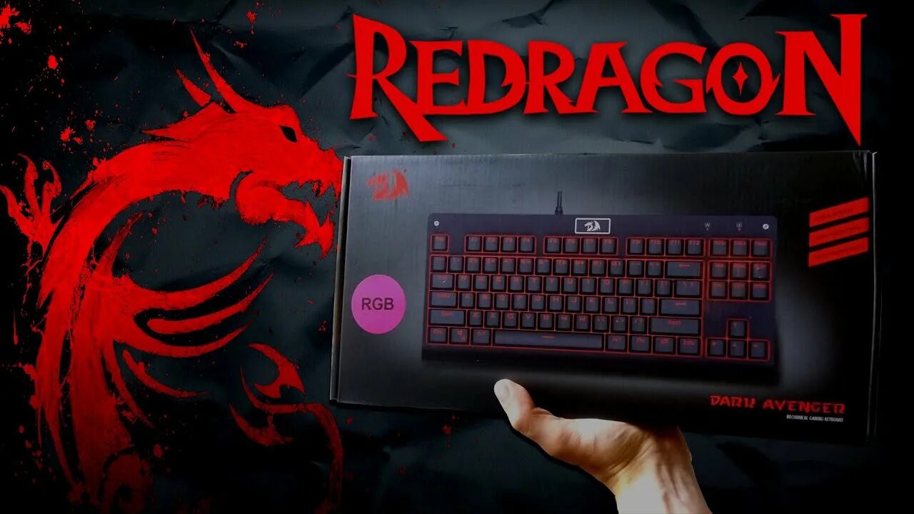 Ред драгон 530 как подключить по проводу Обзор механики Red dragon dark avenger - YouTube