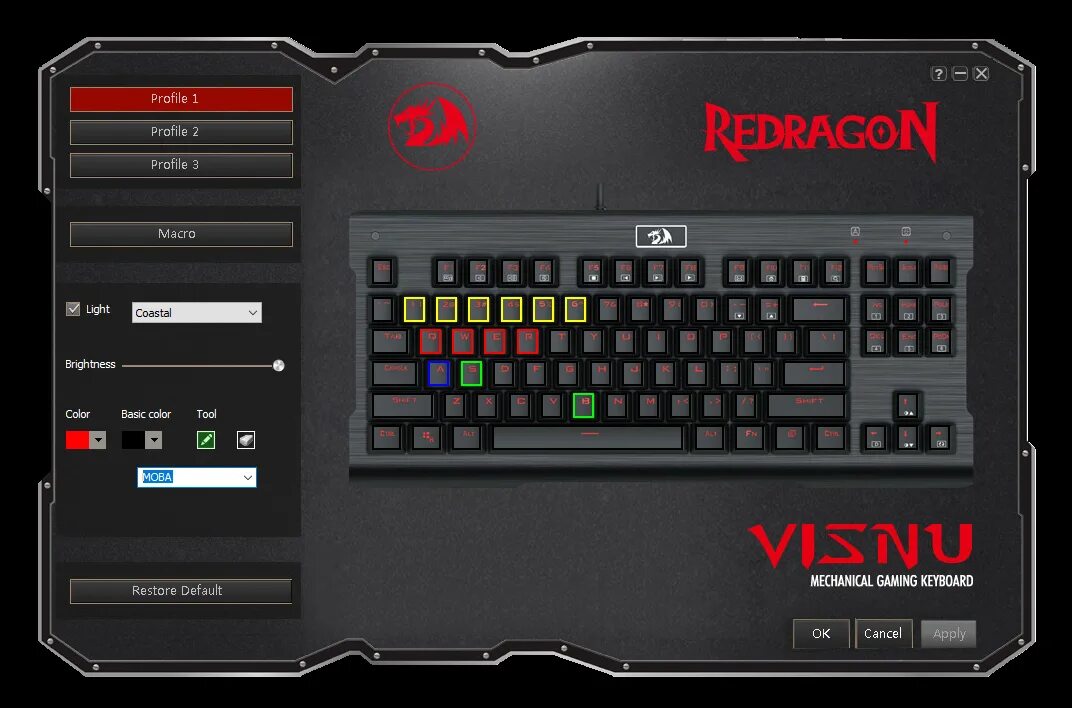 Ред драгон 530 как подключить по проводу Reddragon draconic rgb