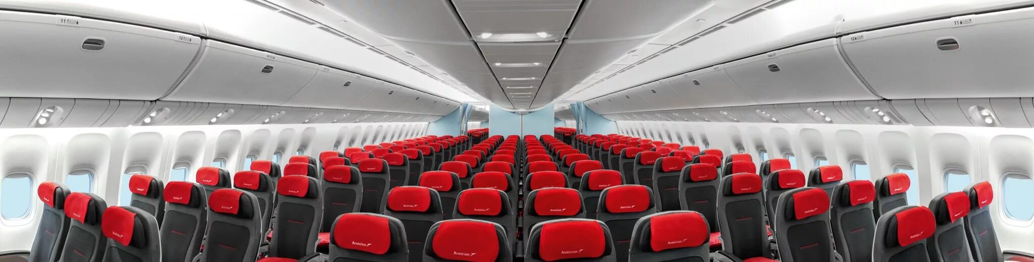 Ред вингс 777 200 фото салона Austrian Airlines B777-200 Economy class - Business Traveller