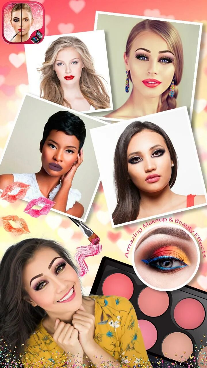 Редактировать фото макияж онлайн Kecantikan Makeup Montase Foto APK untuk Unduhan Android