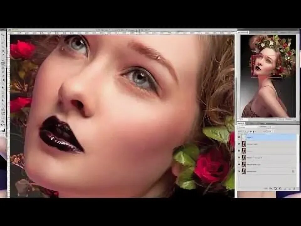 Редактировать фото макияж онлайн бесплатно Beauty, Fashion & Portrait Retouching Retouching techniques in Photoshop Photo r