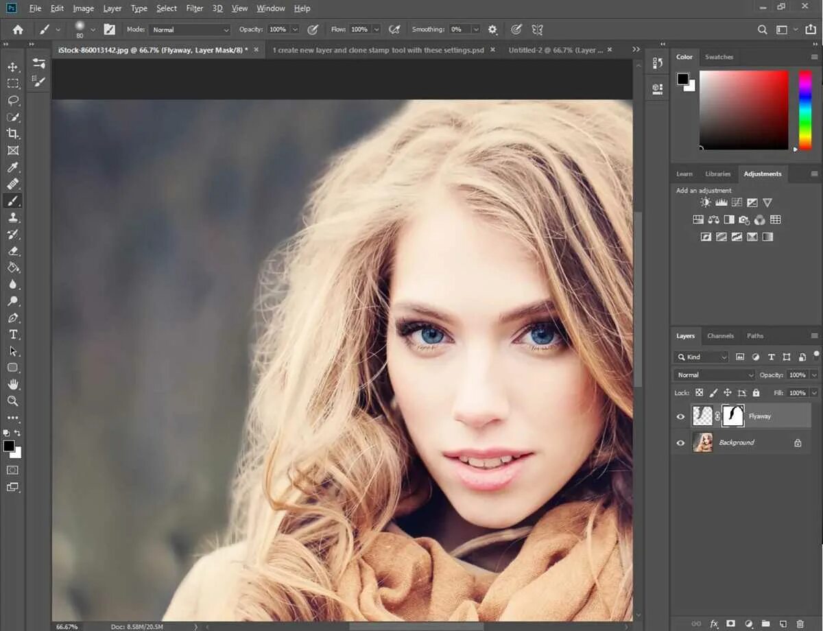 Редактировать фото онлайн бесплатно лучшие фотоэффекты How to Remove Flyaway Hair in Photoshop - Tech Advisor