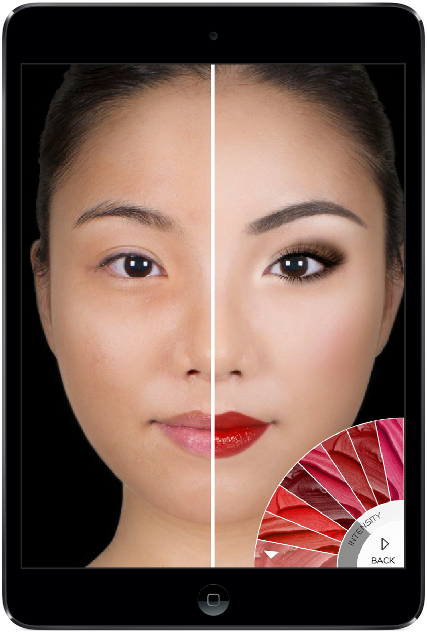 Редактировать фото онлайн макияжа лицо Augmented Reality For Trying On Makeup Is A Booming Business TechCrunch Augmente