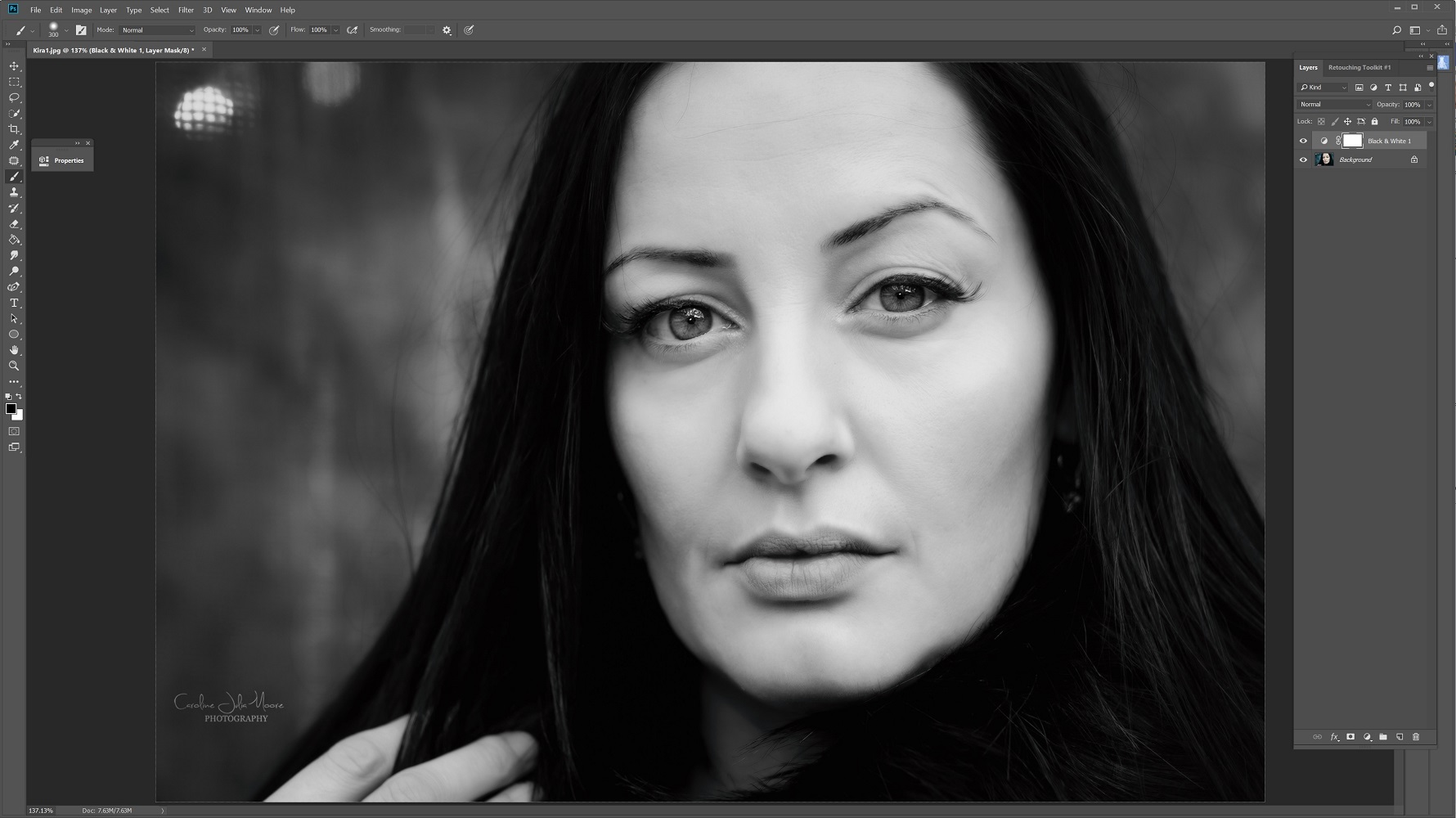 Редактор черно белых фото онлайн CJM Weekly Photoshop Tip #20: Using Black/White Adjustment Layer