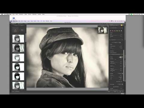 Редактор фото из цветного в черно белое Creating Dramatic and Moody Portraits using Silver Efex Pro 2 with Scott Stulber