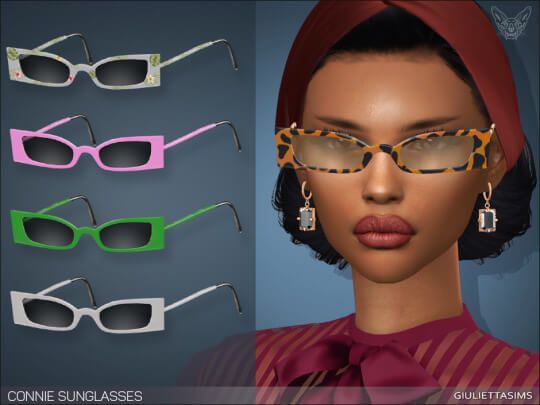 Редактор фото лицо очки Sims 4 connie sunglasses Sims 4, Sims, Sims 4 mods