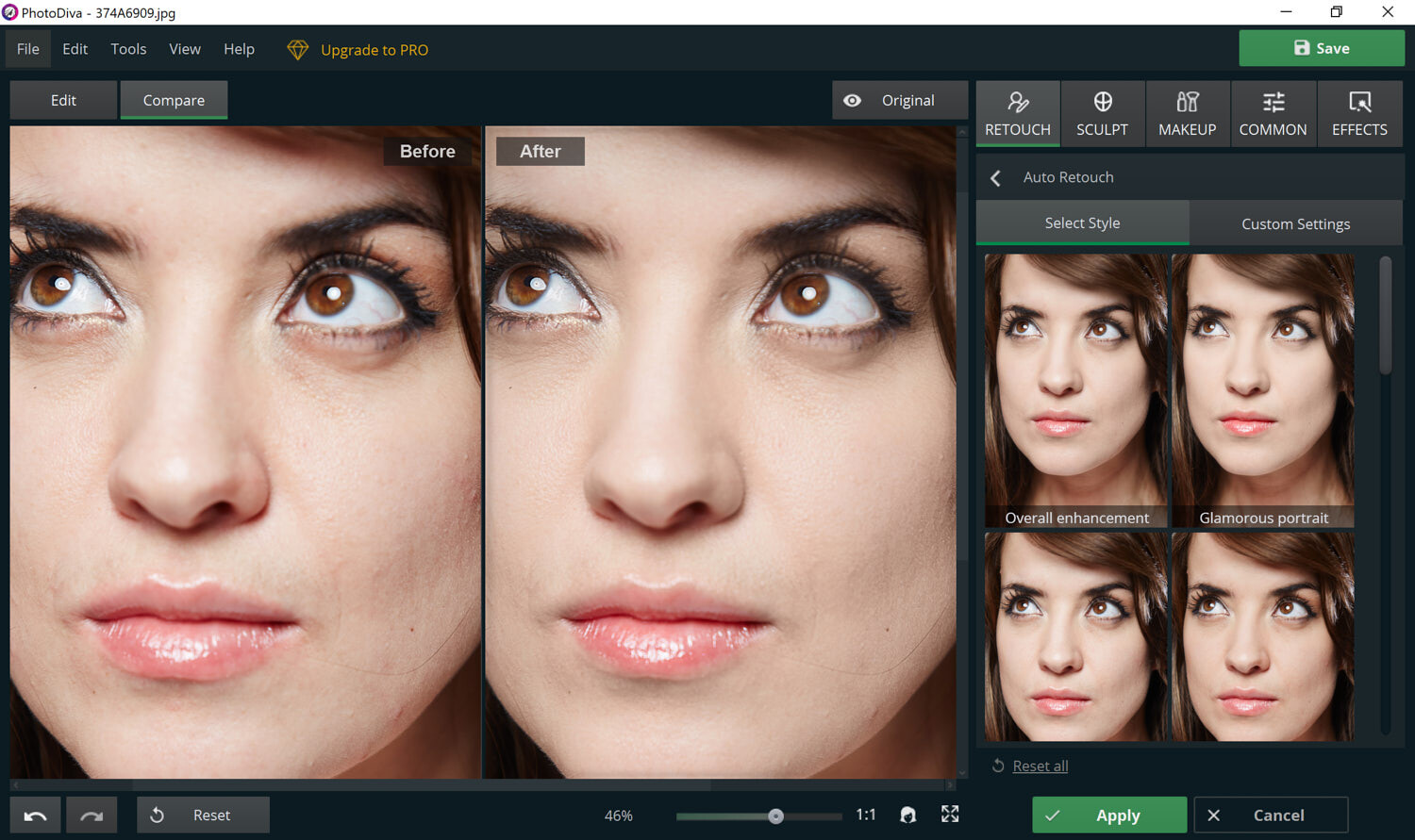 Редактор фото на обои Review of PhotoDiva by AMS Software: Can a Free Portrait Editor Be Any Good?