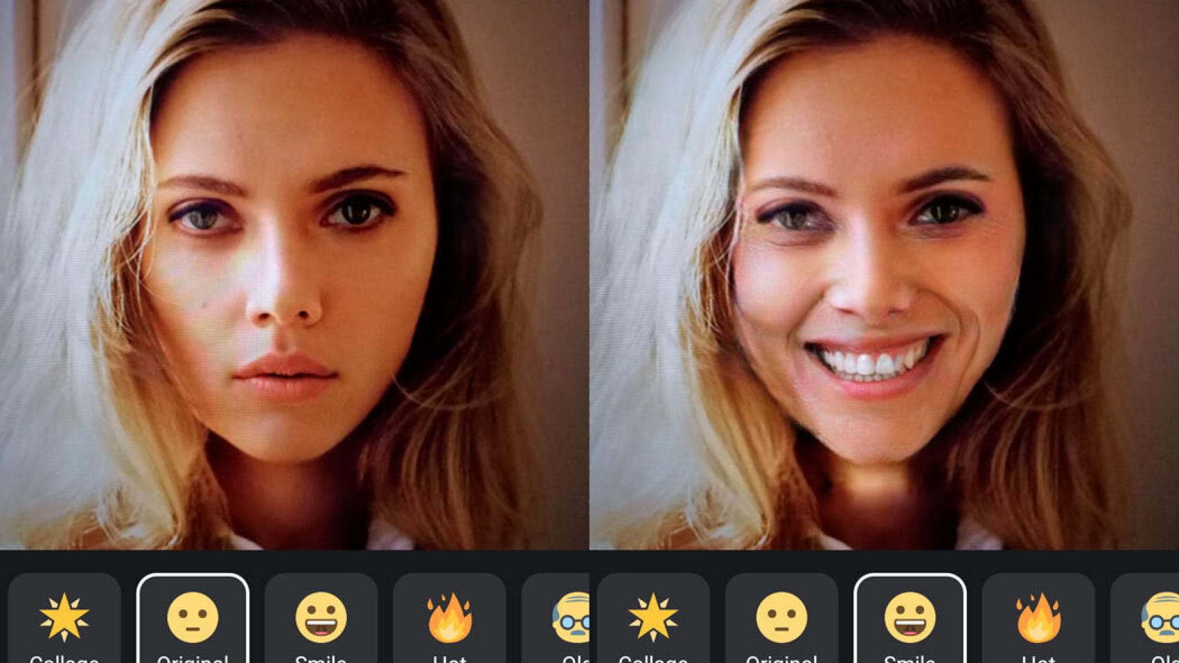 Редактор фото онлайн очки La aplicación más famosa de fotografía llega a Android: FaceApp