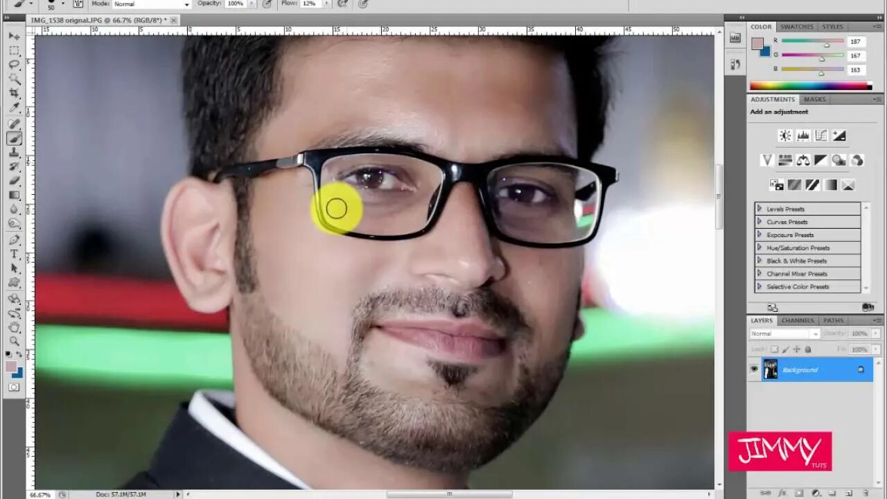 Редактор фото онлайн очки Photoshop Tutorial How to Remove Glare from Glasses in Photoshop - YouTube