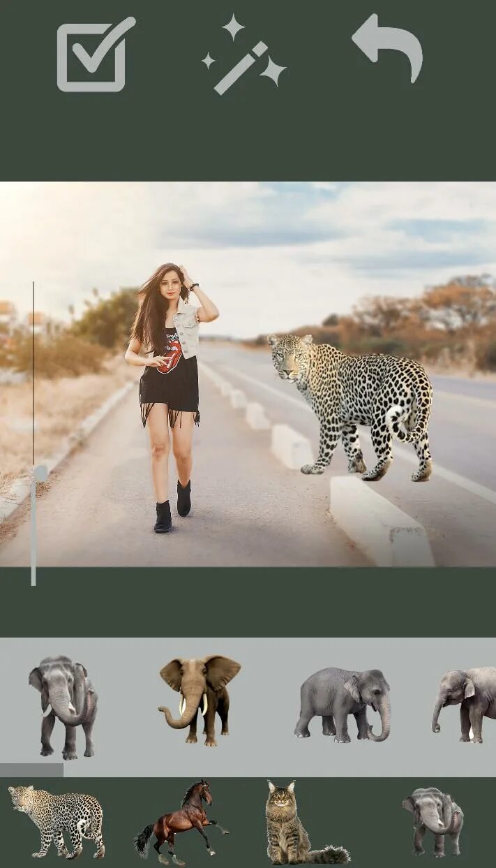 Редактор фото животных Android İndirme için Wild Animal Photo Editor APK