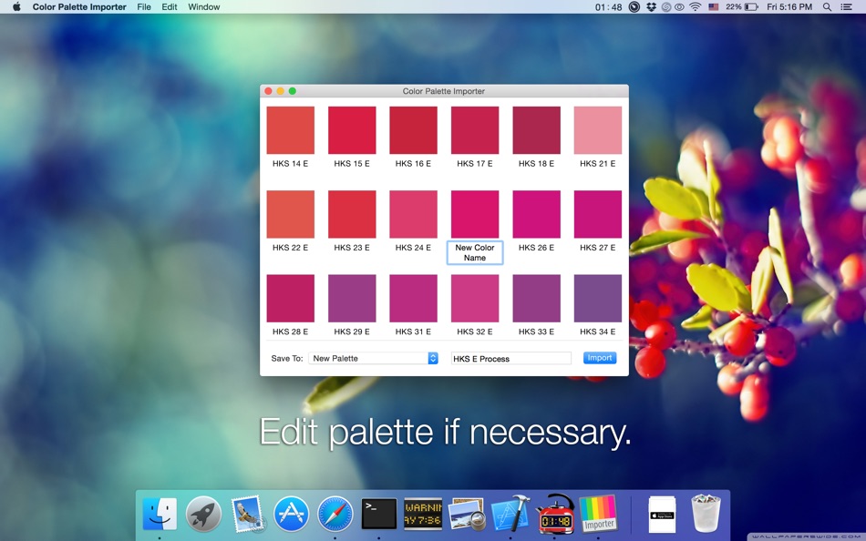 Редактор цветов фото Color Palette Converter ved Pavlo Liashenko - (macOS Apps) - AppAgg