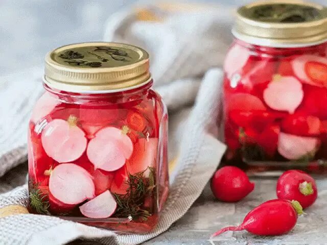 Редис маринованный на зиму рецепт с фото ЗАГОТОВКИ Food, Vegetables, Radish