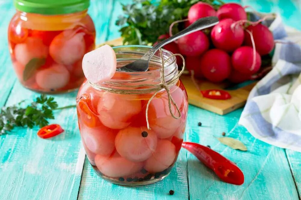 Редис маринованный на зиму рецепт с фото Pickled Radish - Corrie Cooks