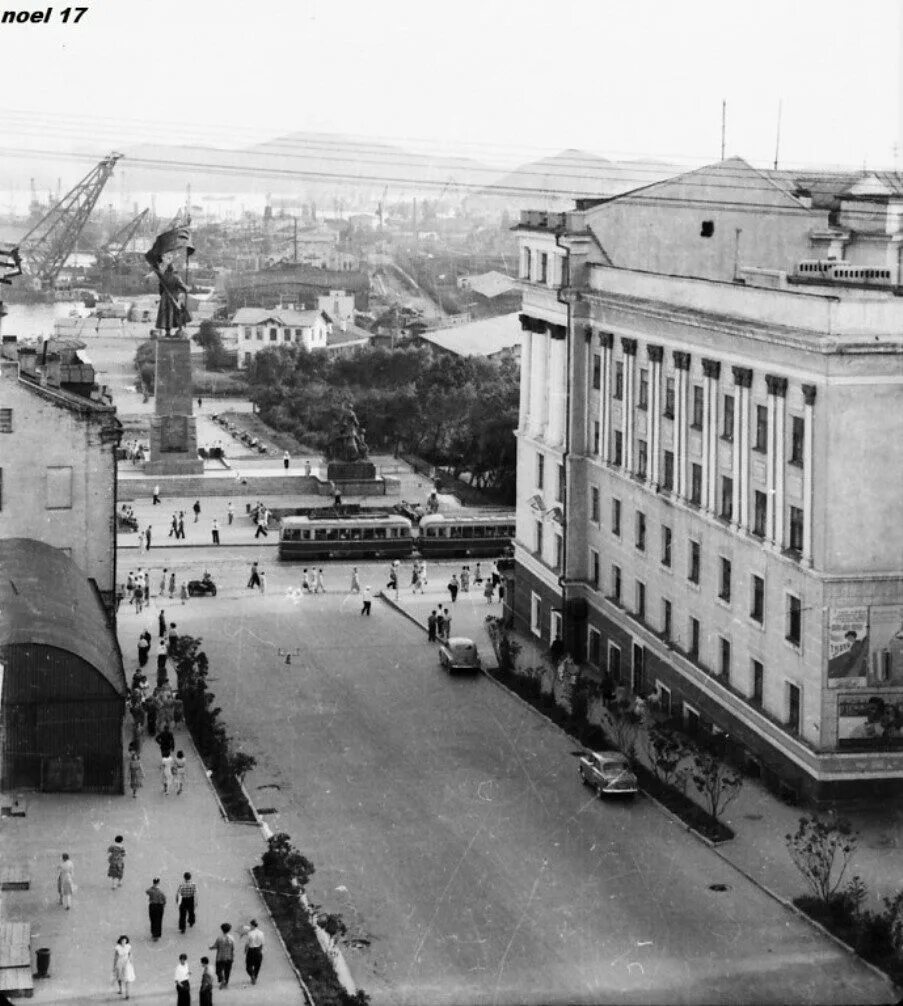 Редкие фото старого владивостока Владивосток - Исторические фотографии - трамвай (1946-1970) - Фото - Городской э