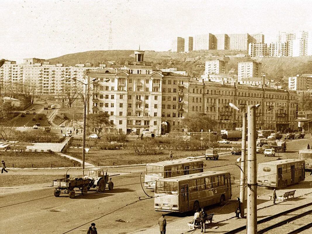 Редкие фото старого владивостока Приморский край - Старые фотографии - Фото - Автобусный транспорт