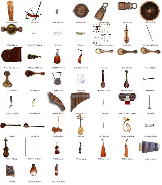 Редкие музыкальные инструменты названия и фото English Grammar with Bengali: Musical instruments All music instruments, Musical