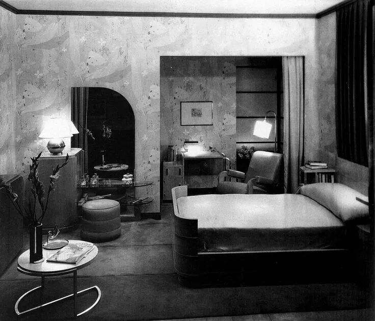 Редкие питомцы арт деко 1930 фото ART DECO: Photo Art deco interior, Art deco bedroom, Art deco home