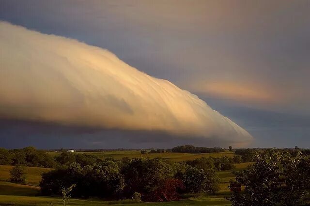 Редкие природные явления фото Roll clouds Clouds, Roll cloud, Natural phenomena